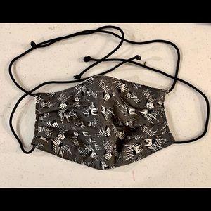 Zebra Print Cotton Face Mask